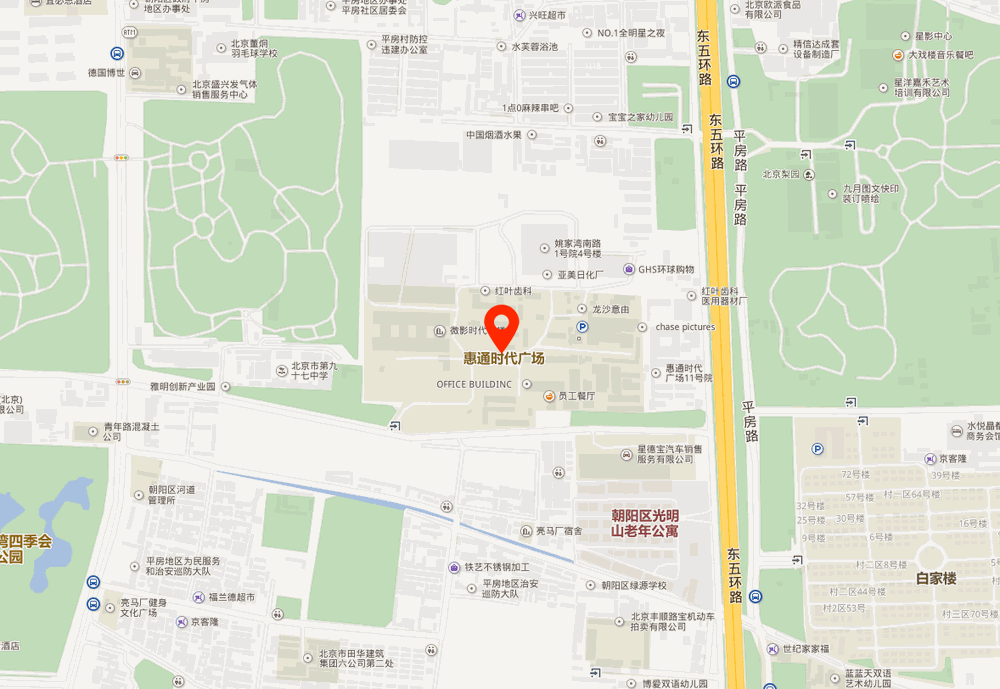 惠通时代广场位置地图